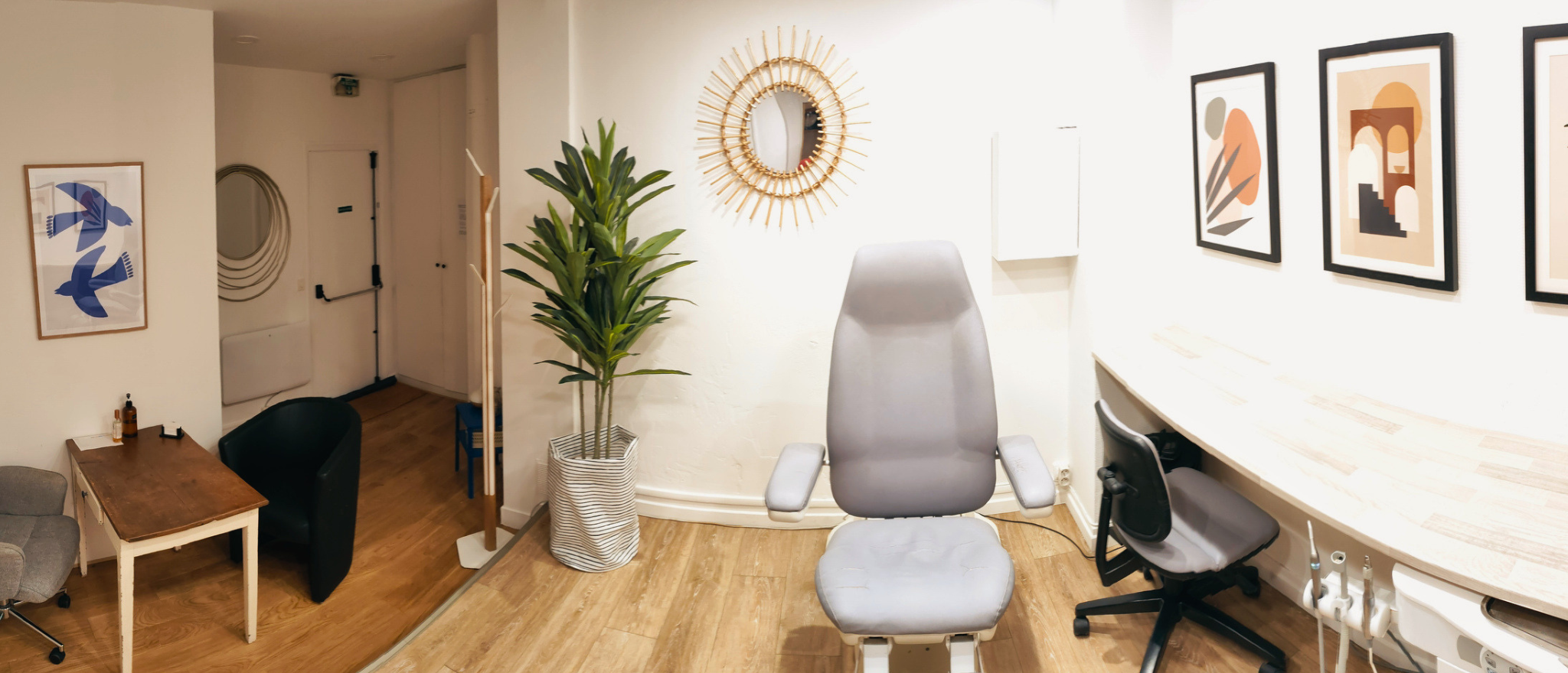 Salle de soins pédicure-podologie - Cabinet Bellefond Paris 9 Salle de soins pédicure-podologie moderne - Cabinet paramédical Bellefond Paris 9